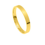 Wedding ring classic yellow gold 3mm